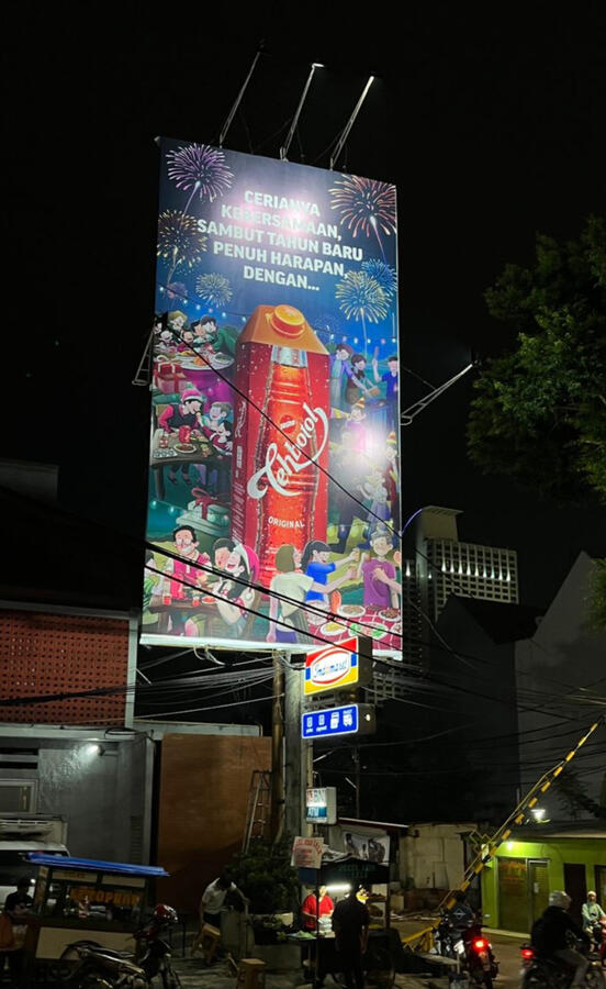 Tehbotol Sosro Bilboard